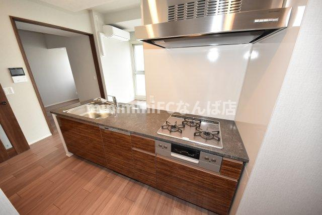 プレミストタワー靭本町のキッチン