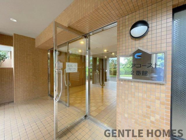 西福岡マリナタウンクレアコースト2番館のエントランス