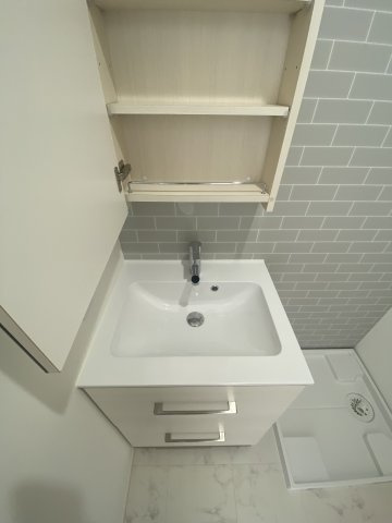 BRAVE　BASE　久留米東　B号の洗面所