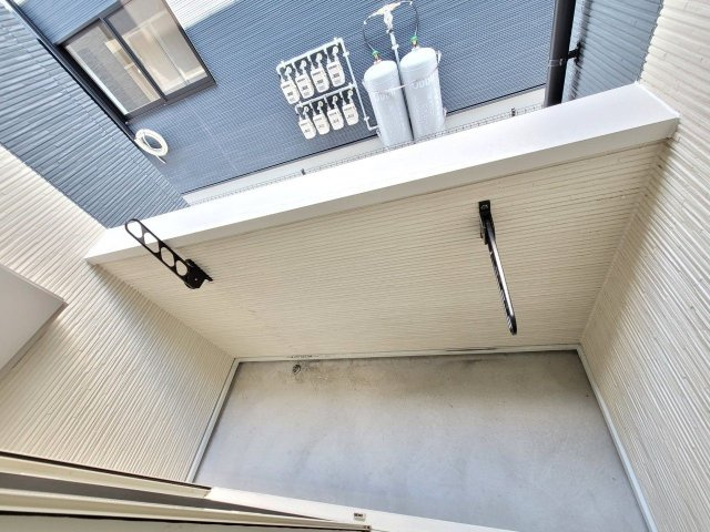 BRAVE　BASE　久留米東　B号のバルコニー