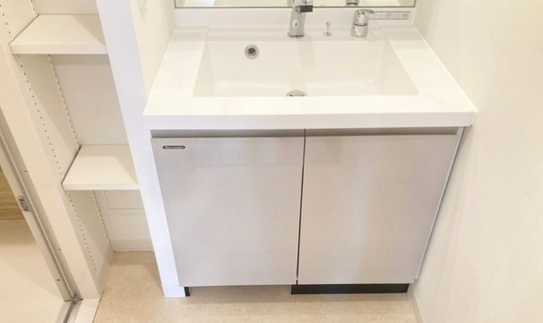 台東区東上野１丁目の賃貸マンションの独立洗面台