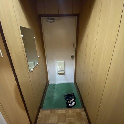 サンハイツの玄関