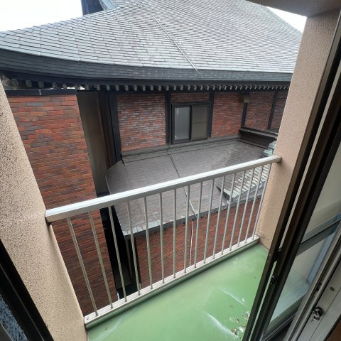 サンハイツのバルコニー