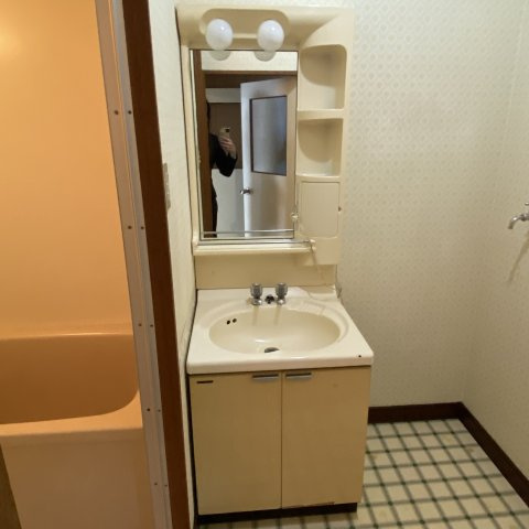 サンハイツの洗面所