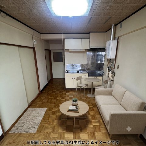 サンハイツのロビー