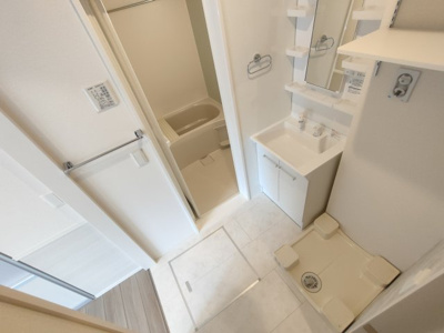 【洗面所】 | アリビオTK | ゆったりとスペースのある洗面所