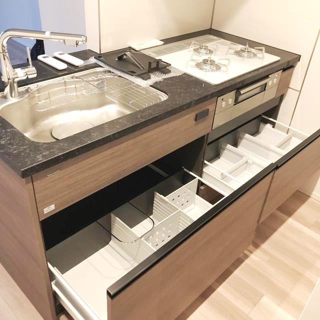 ルジェンテ文京湯島のキッチン|※写真は同タイプの別室になります