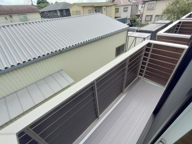 フォレストガーデン原町のバルコニー|お洗濯にも便利なバルコニー付き