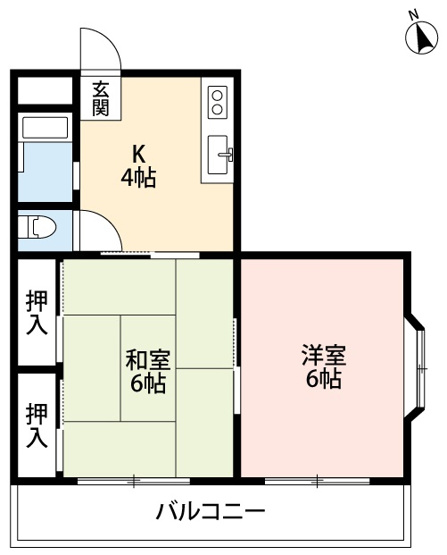 【間取り】 | メゾン魚町
