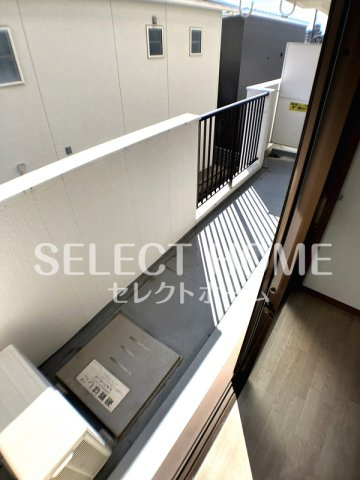 【バルコニー】 | ハイツ柿田 | 広々としたバルコニーです
