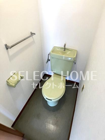【トイレ】 | ハイツ柿田 | シンプルで使いやすいトイレです