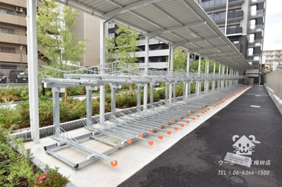 【その他共用部分】 | エスリードレジデンス大阪福島シティウエスト | 駐輪場