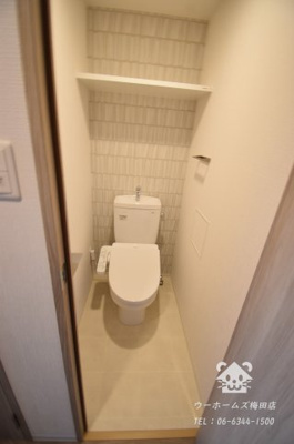 【トイレ】 | エスリードレジデンス大阪福島シティウエスト | コンパクトで使いやすいトイレです