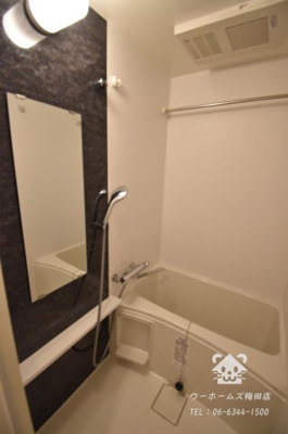 【浴室】 | エスリードレジデンス大阪福島シティウエスト | コンパクトで使いやすいお風呂です