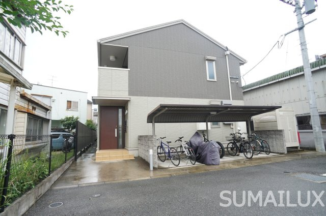 熊本市南区近見８丁目のアパートの外観