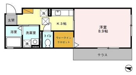 【間取り】 | ＫＳ・フォンティーヌ | 間取り