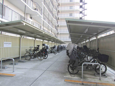 【その他共用部分】 | 田端スカイハイツ　12704 | 屋根付きの駐輪場で雨の日も安心☆