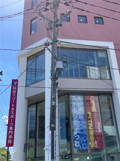 仙台リゾｰト＆スポｰツ専門学校本館（564m）