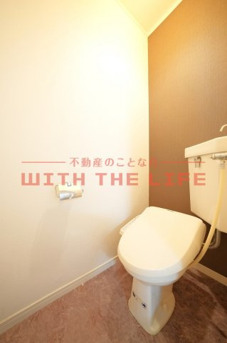 トラッドグリーン【キャッシュバック対象物件】のトイレ|コンパクトで使いやすいトイレです