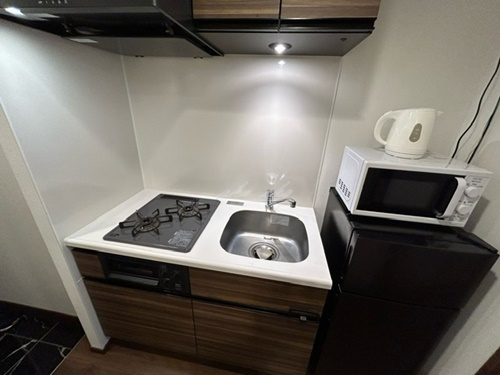 冷蔵庫・電子レンジ有り