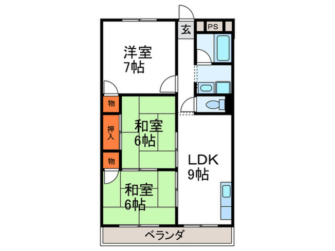 【間取り】 | バーンフリート真上