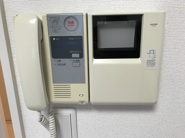 モニター付きインターホン☆