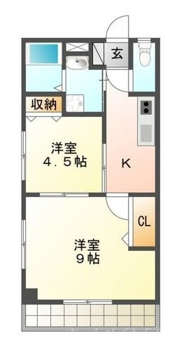 アゼリア21の間取り