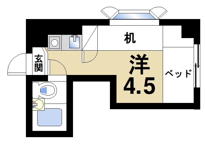 マンションアモリーノの間取り