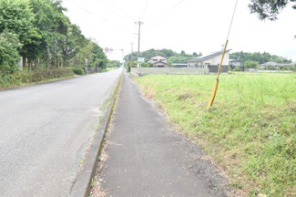 【前面道路含む現地写真】 | 鹿屋市吾平町下名　売地 | 南側
