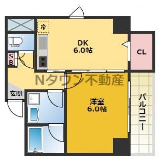 【間取り】 | キャナルコート | 間取りです