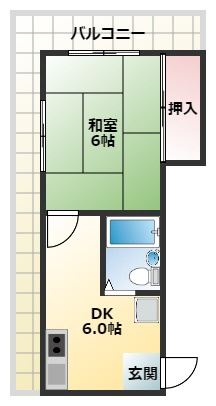 【間取り】 | 福田ポリス