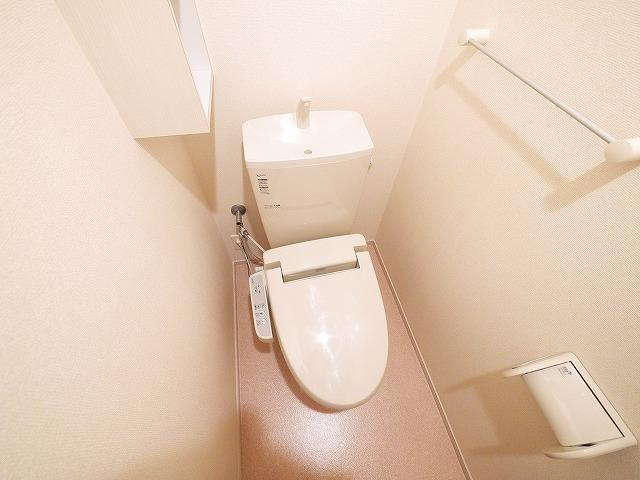 リバーサイド　桜　Ⅰのトイレ|落ち着いたトイレです