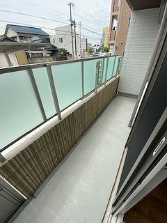 シャーメゾン　姫路Wのバルコニー