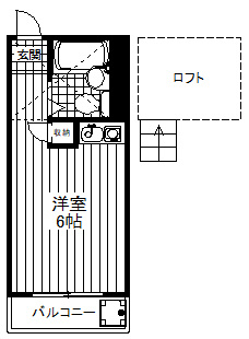 【間取り】 | サンビレッジ芦花公園