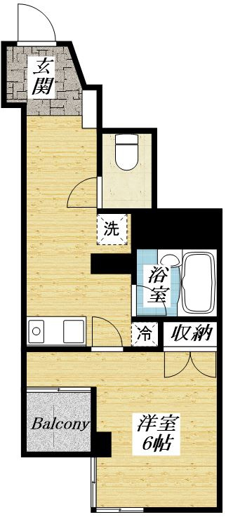 マイコート日野Ⅱの間取り