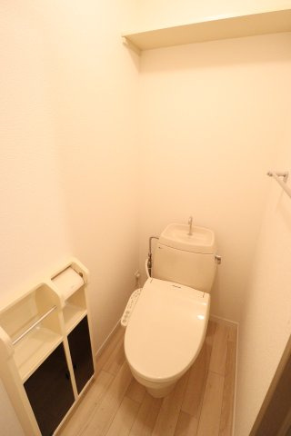 ドリームマウンテン　Ｄのトイレ|落ち着いた色調のトイレです