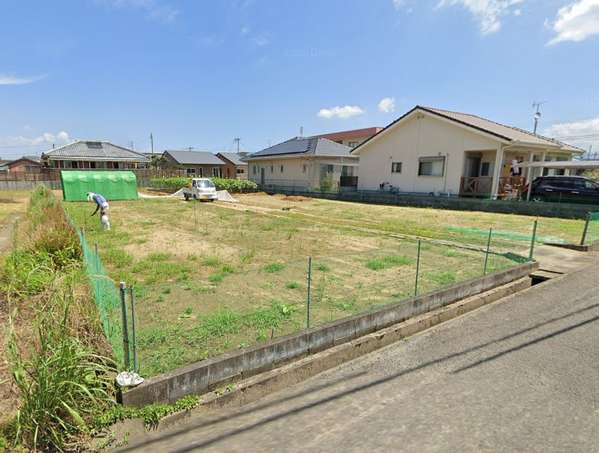都城市早鈴町の売地の外観