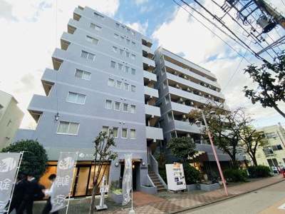 【外観】 | キャッスルエイト東矢口 | 総戸数78戸、1993年4月築、管理人は日勤勤務につき管理体制良好です♪
