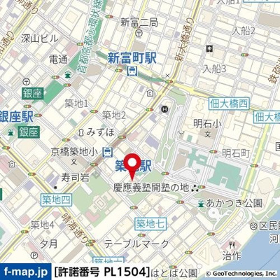 【地図】 | プライムステイ築地