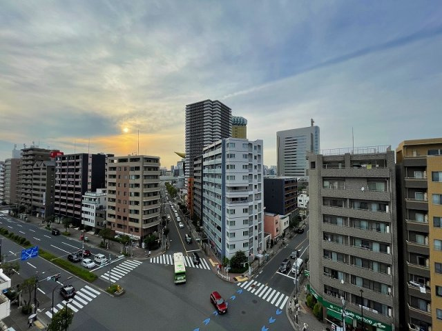 グリーンキャピタル吾妻橋　8階　角　部屋　リ　ノベーション済　家具付の展望