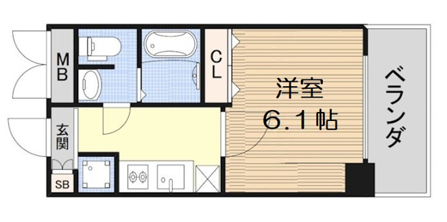 【間取り】 | プレサンス松屋町グレース