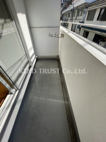 サンライズ菅栄のバルコニー|陽当たり良好なバルコニーです