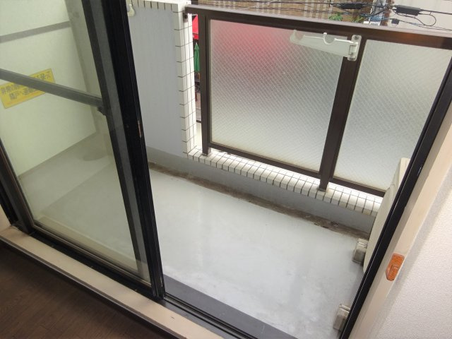 シティハイツ新小岩のバルコニー