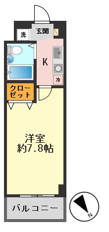 シティハイツ新小岩の間取り