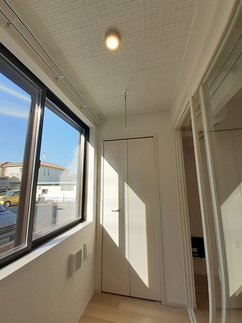 KMCグランドシャトーのバルコニー