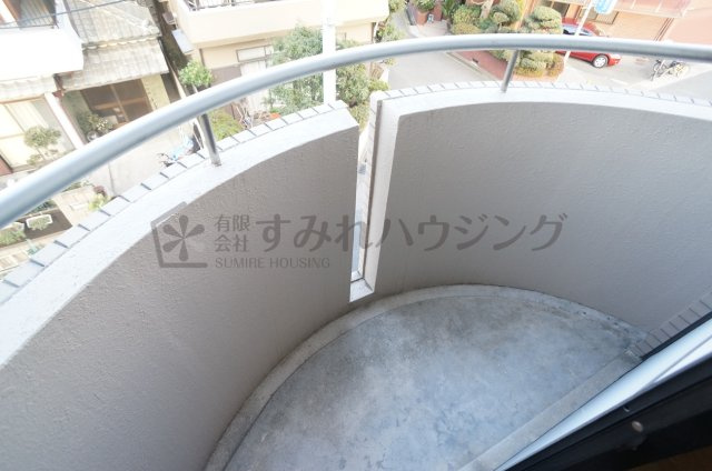 アーバンハイム武田のバルコニー