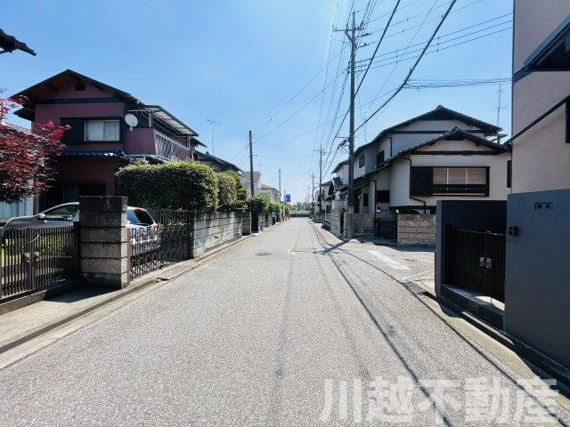 閑静な住宅街の北西角地の整形地の前面道路含む現地写真|前面道路含む現地写真です（令和5年6月7日撮影）