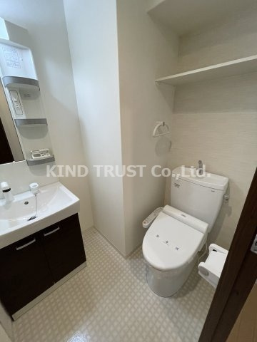 サウスヒルズ中崎町のトイレ|トイレもきれいです