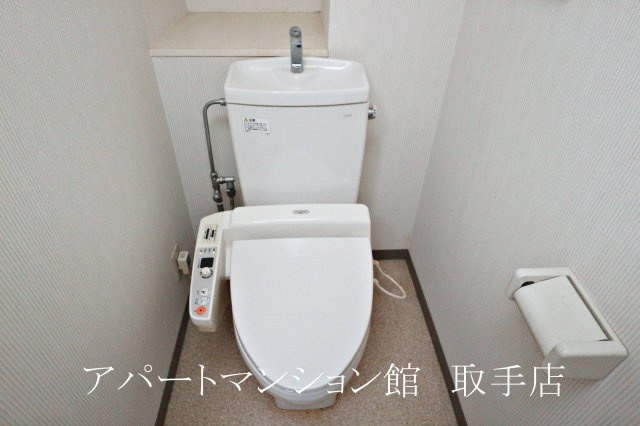 ブルックスとりでのトイレ