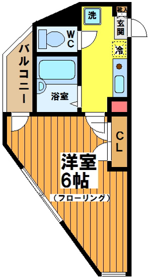 【間取り】 | ガーラ笹塚駅前